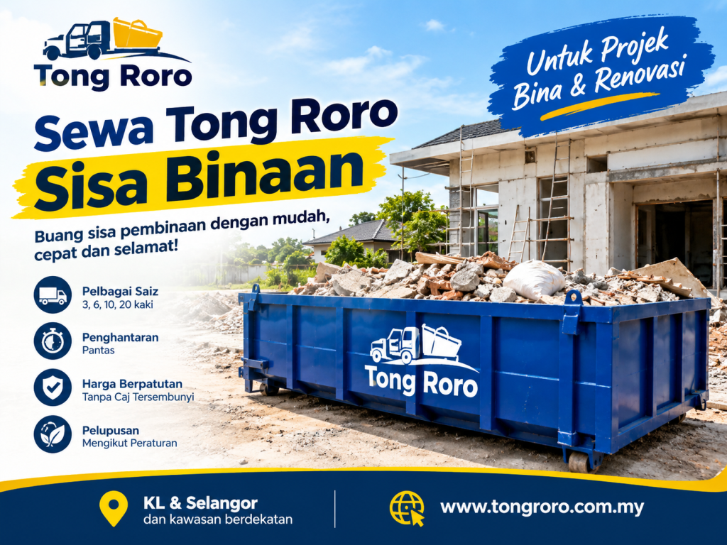 sewa tong roro sisa binaan