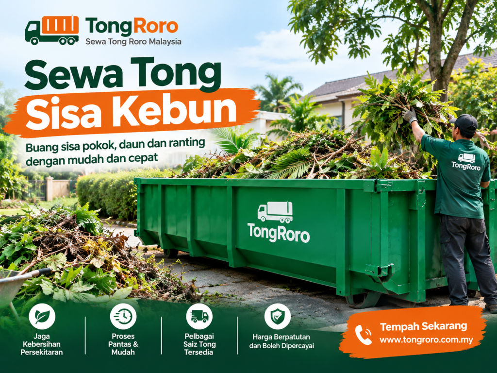 sewa tong roro sisa kebun